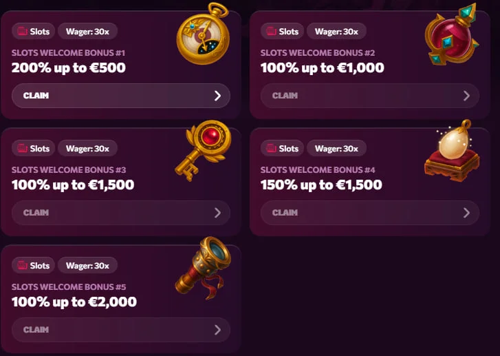 gambleton casino welcome bonus